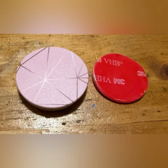 ✔️Pink & Gold Pop Socket - Picture 5 of 11